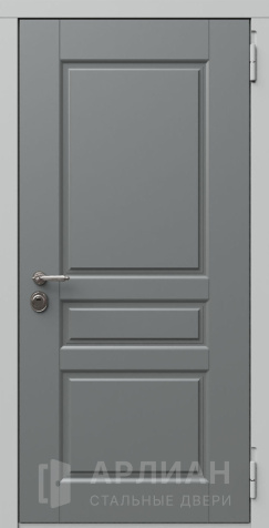 Фото «Серая дверь в квартиру металлическая прочная  №677»