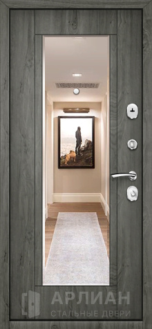 Фото №2 «Металлическая дверь с зеркалом и панорамным глазком №71»