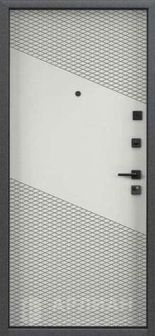 Фото №2 «Входная дверь с отделкой для квартиры светлая №8»